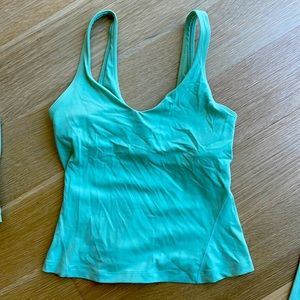 Lululemon lime green align tank top (6)
